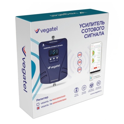 Комплект репитера Vegatel TN-1800/2100/2600