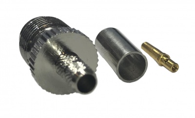 Разъем обжимной TNC-female RG-58