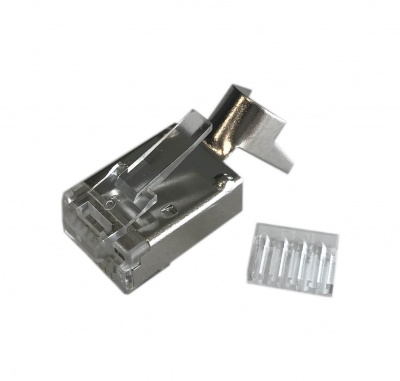 Разъем RJ 45 M/6F Cat 6 FTP сетевой